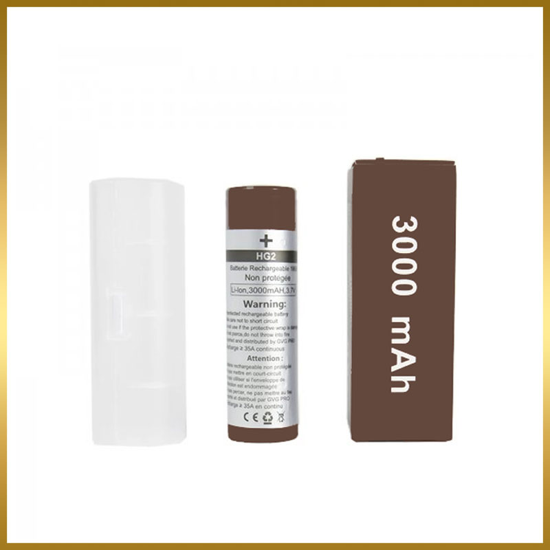 LG 18650 Battery HG2 3000mAh 30A Premium Quality  VAPE CLOCK PAPHOS,VAPE  SHOP