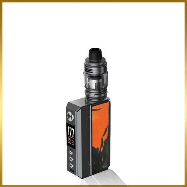Drag 4 Gun Metal Tropical Orange Voopoo Kit Drag 4