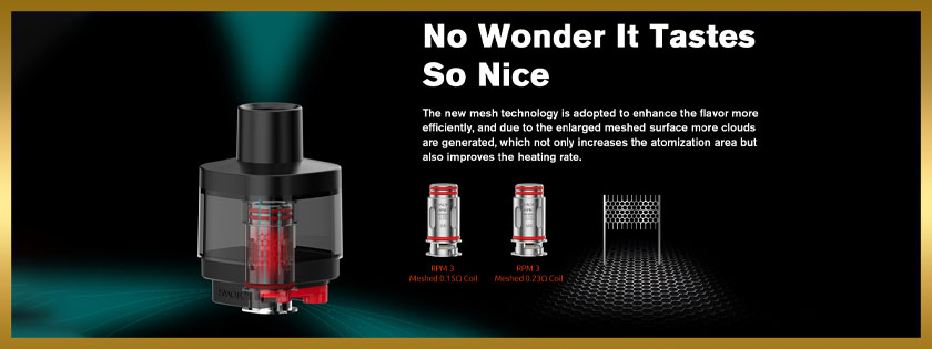 Smoktech RPM3 Meshed Coils