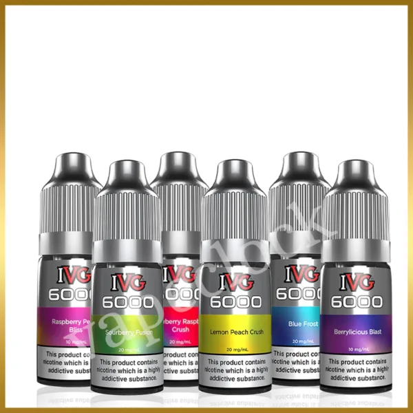 lets start NEW IVG SALT 6000